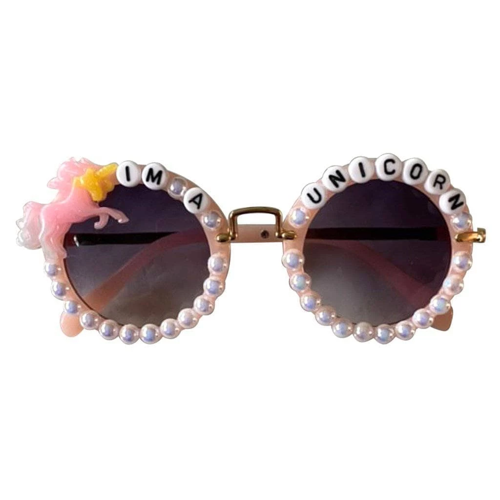 Lola + The Boys Beaded Pearl Sunglasses 4 Lola + The Boys Beaded Pearl Sunglasses