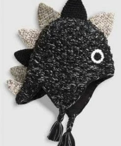 Lola + The Boys Little Dinosaur Scales Knit Hat