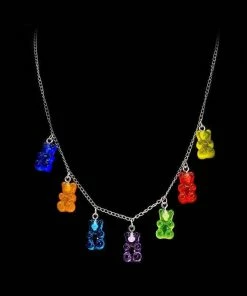 Lola + The Boys Gummybear Necklace New Arrivals