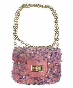 Lola + The Boys Girls Mini Coco Sequin Purse