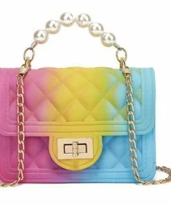 Lola + The Boys Girls Mini Tie Dye Coco & Pearls Purse