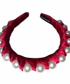 Lola + The Boys Pearl Crown Headband