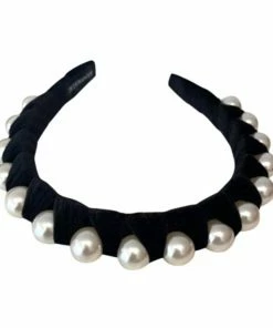 Lola + The Boys Pearl Crown Headband
