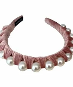 Lola + The Boys Pearl Crown Headband