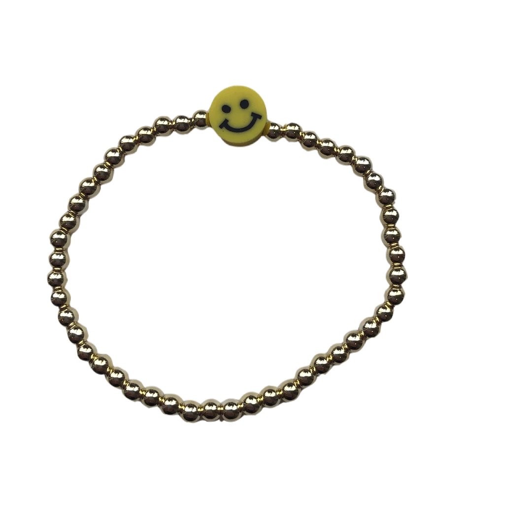Lola + The Boys Jewelry Smiley Gold Bracelets 8 Lola + The Boys Jewelry Smiley Gold Bracelets
