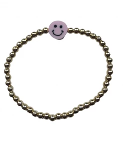 Lola + The Boys Jewelry Smiley Gold Bracelets 15 Lola + The Boys Jewelry Smiley Gold Bracelets