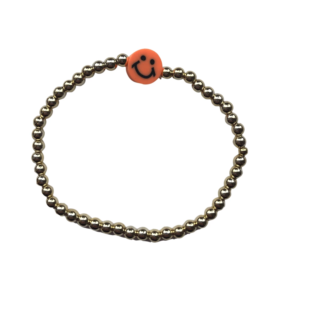 Lola + The Boys Jewelry Smiley Gold Bracelets 5 Lola + The Boys Jewelry Smiley Gold Bracelets