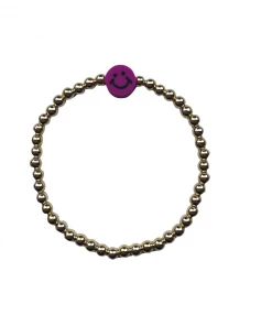 Lola + The Boys Jewelry Smiley Gold Bracelets 13 Lola + The Boys Jewelry Smiley Gold Bracelets