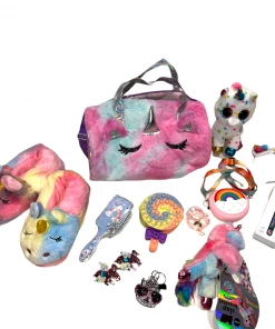 Lola + The Boys Unicorn Surprise Jumbo Gift Basket - (value $280