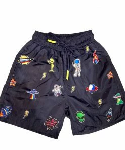 Lola + The Boys Alien Patch Swim Trunks 7 Lola + The Boys Alien Patch Swim Trunks