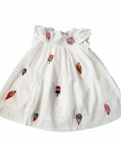Lola + The Boys New Arrivals All About Beaded Ice Cream Ruffle Dress 7 Lola + The Boys New Arrivals All About Beaded Ice Cream Ruffle Dress