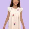 Lola + The Boys New Arrivals All About Beaded Ice Cream Ruffle Dress 1 Lola + The Boys New Arrivals All About Beaded Ice Cream Ruffle Dress
