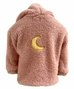 Lola + The Boys Girls Fluffy Bunny Star Coat