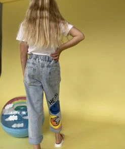 Lola + The Boys Scribble Rainbow Jeans
