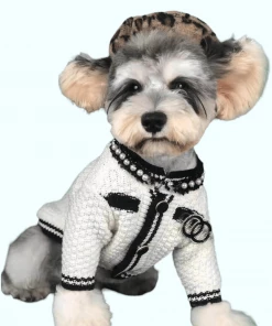 Lola + The Boys Coco Tweed Doggie Puppy Sweater Lola + The Pups