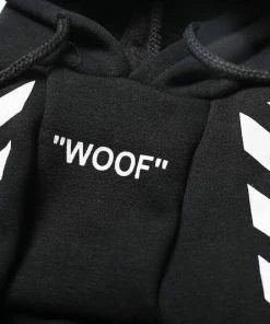 Lola + The Boys Lola + The Pups “Woof “ Puppy Hoodie