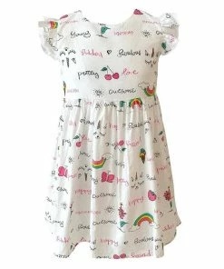 Lola + The Boys Girls Awesome Caticorn Dress