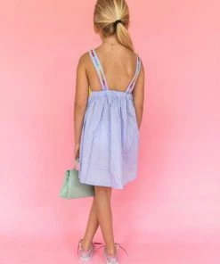 Lola + The Boys Girls Crystal Rainbow Sun Dress