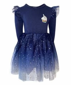 Lola + The Boys Girls Unicorn Stardust Tutu Dress