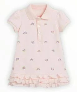 Lola + The Boys Rainbow Ruffle Dream Dress Girls 9 Lola + The Boys Rainbow Ruffle Dream Dress Girls