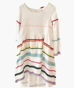 Lola + The Boys Ric Rack Hi Low Dress New Arrivals