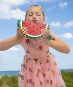 Lola + The Boys Strawberry Sequin Dress