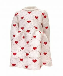 Lola & The Boys New Arrivals Sweetheart Sweater Dress