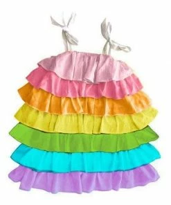 Lola + The Boys Ruffle Pastel Sun Dress New Arrivals