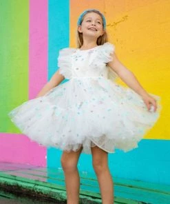 Lola + The Boys Shooting Star Tulle Dress New Arrivals
