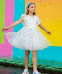 Lola + The Boys Shooting Star Tulle Dress New Arrivals