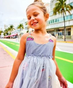 Lola & The Boys Sweet Candy Lovers Patch Dress New Arrivals