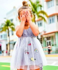 Lola & The Boys Sweet Candy Lovers Patch Dress New Arrivals