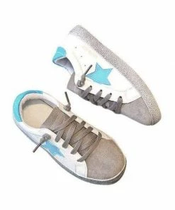 Lola + The Boys Girls Blue Star Sneaker 12 Lola + The Boys Girls Blue Star Sneaker