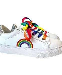 Lola + The Boys Girls Over The Rainbow Sneakers
