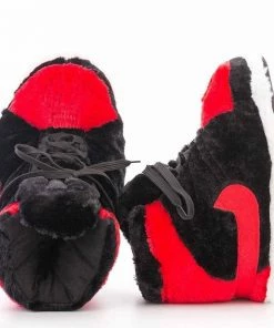 Lola + The Boys Red Comfy Slippers Girls