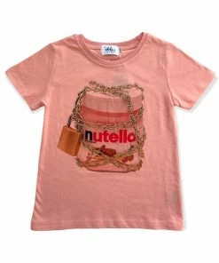 Lola + The Boys Forbidden Nutella T-Shirt Pink New Arrivals