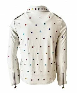 Lola + The Boys Gem Vegan Moto Jacket Girls