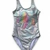 Lola + The Boys New Arrivals Hologram Unicorn Metallic Swimsuit 1 Lola + The Boys New Arrivals Hologram Unicorn Metallic Swimsuit