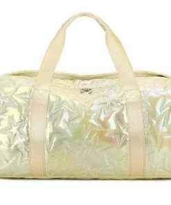 Lola + The Boys New Arrivals Golden Star Duffle Bag