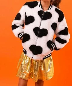 Lola + The Boys Goldie Foil Skirt