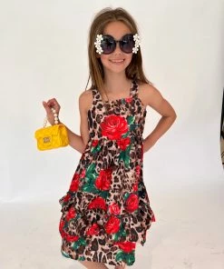 Lola + The Boys Goldie Foil Skirt