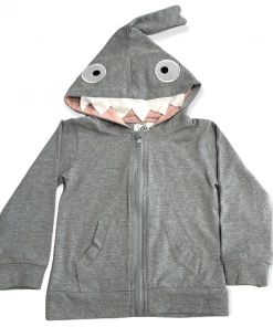 Lola + The Boys Shark Bait Hooded Jacket