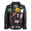 Lola & The Boys All About The Patch Vegan Leather Jacket Girls