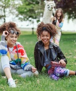 Lola + The Boys Infinity Stone Gem Vegan Jacket