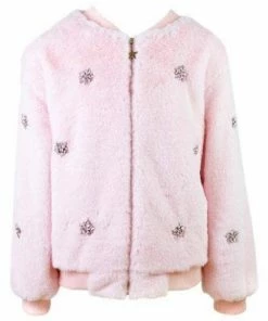 Lola + The Boys Pink Ice Princess Crystal Bomber 7 Lola + The Boys Pink Ice Princess Crystal Bomber