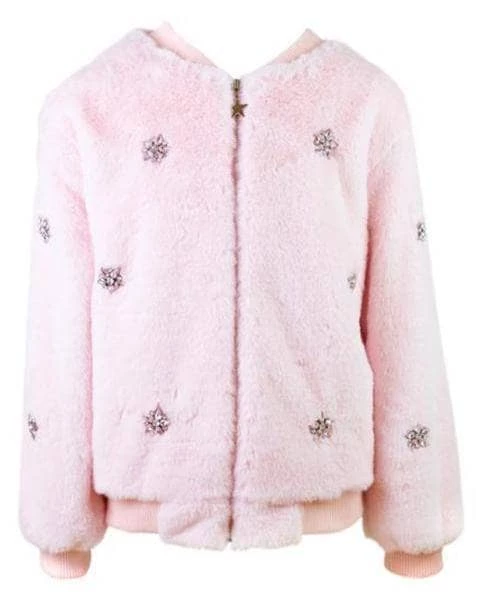 Lola + The Boys Pink Ice Princess Crystal Bomber 5 Lola + The Boys Pink Ice Princess Crystal Bomber