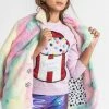 Lola + The Boys Girls Tie Dye Faux Fur Coat 2 Lola + The Boys Girls Tie Dye Faux Fur Coat