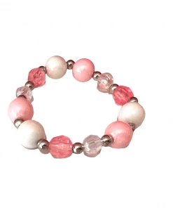 Lola + The Boys Girls Unicorn And Rainbow Beaded Bracelet Set