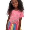 Lola + The Boys Light Bright Unicorn Tee