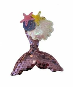 Lola + The Boys Mermaid Seashell Hair-clip (pack Of 1)